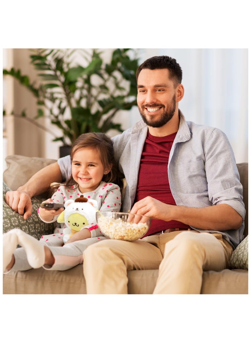 SYOSI My Melody Plush Toys, 30cm Pompompurin Plush Doll, Kawaii Anime Stuffed Toy, Soft Yellow Cartoon Plushie Gift - Image 5