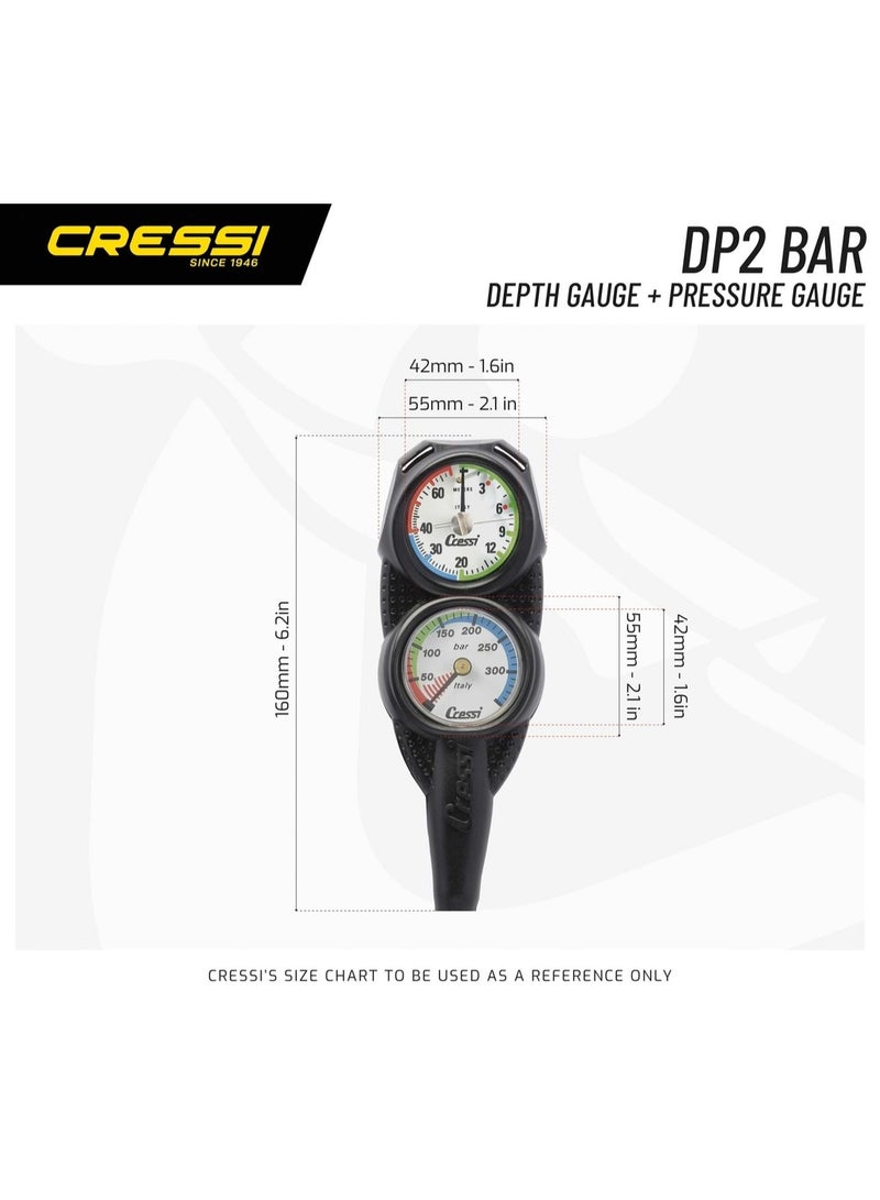 كريسي مقياس الضغط والعمق Cressi DP2 - Image 2