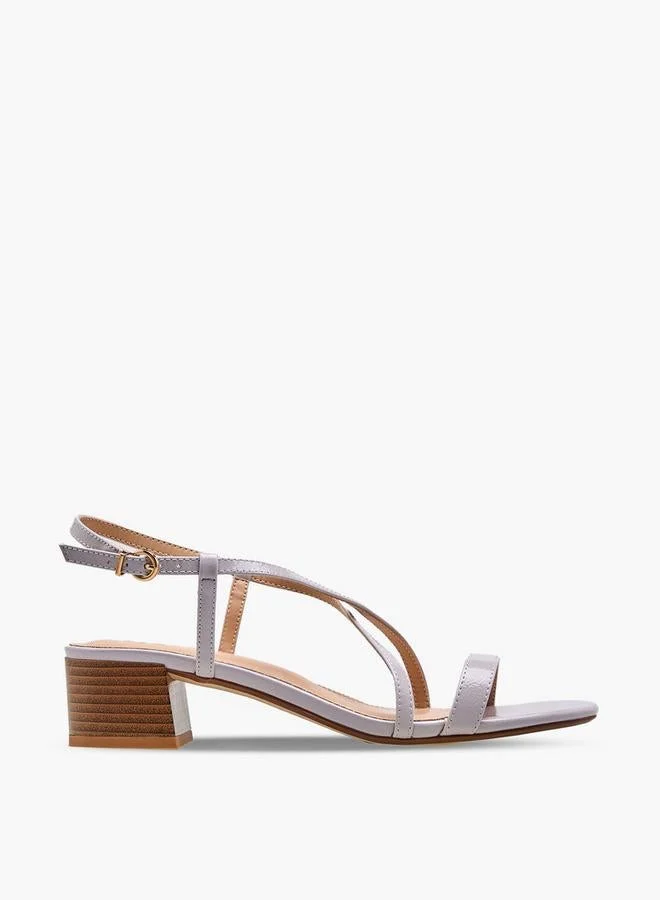 Paprika Women Block Heel Buckle Closure Sandals