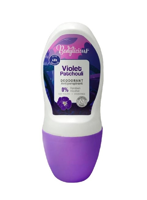 مزيل العرق برائحة الباتشولي البنفسجي 50 مل