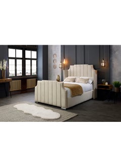 Havana Beds And Upholstery Moscow Wing Luxury handmade Double Bed (Suitable Mattress fit :140 cm x 190 cm)  - Image 1