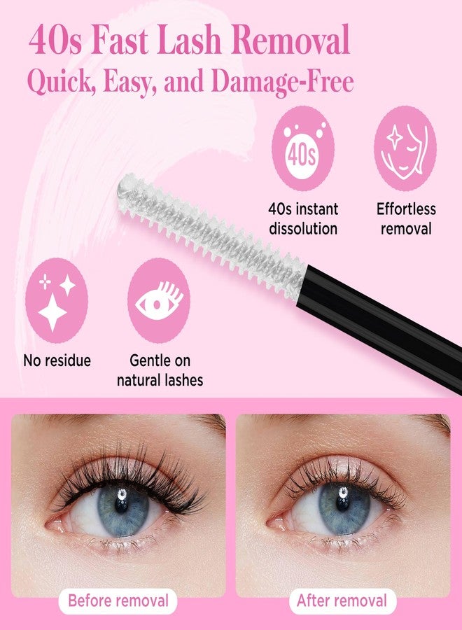 BEPHOLAN Lash Glue Remover &Lash Essential Serum, Bond & Seal Adhesive Removal, Organic Castor Oil for Longer Thicker Lashes,Non-Irritating for Sensitive Eyes, Eye Makeup & Mascara Removal - Image 5