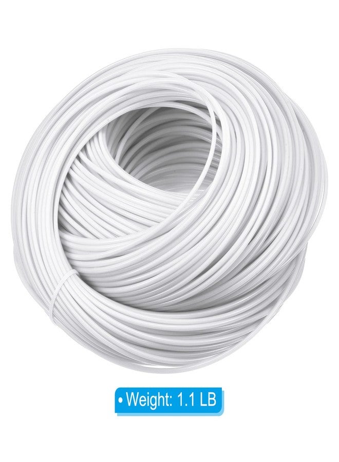 PATIKIL Wicker Repair Kit, 296ft 2.5mm Round Synthetic Rattan Material Plastic Wicker Woven Rattan Set for DIY Craft and Weaving Basket Making, White - Image 3