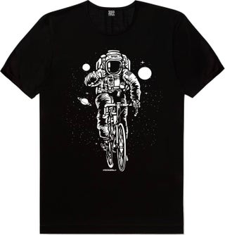Bicycle Astronaut Black Short Sleeve Men's T-Shirt - pzsku/ZAE02CBFD93258D0CC855Z/45/_/1725789733/0d2d9733-6978-4203-bb97-590bbbdf667a