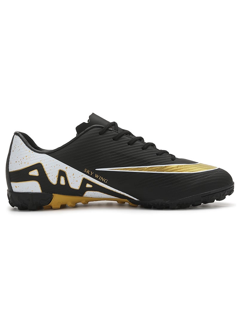 SKY WING Football Cleats For Men And Women,Indoor Outdoor Low Top Unisex Soccer Shoes Lightweight Shock Resistant Training Boots Professional Turf Shoes Sport Athletic Ground Football Boots  - Image 2