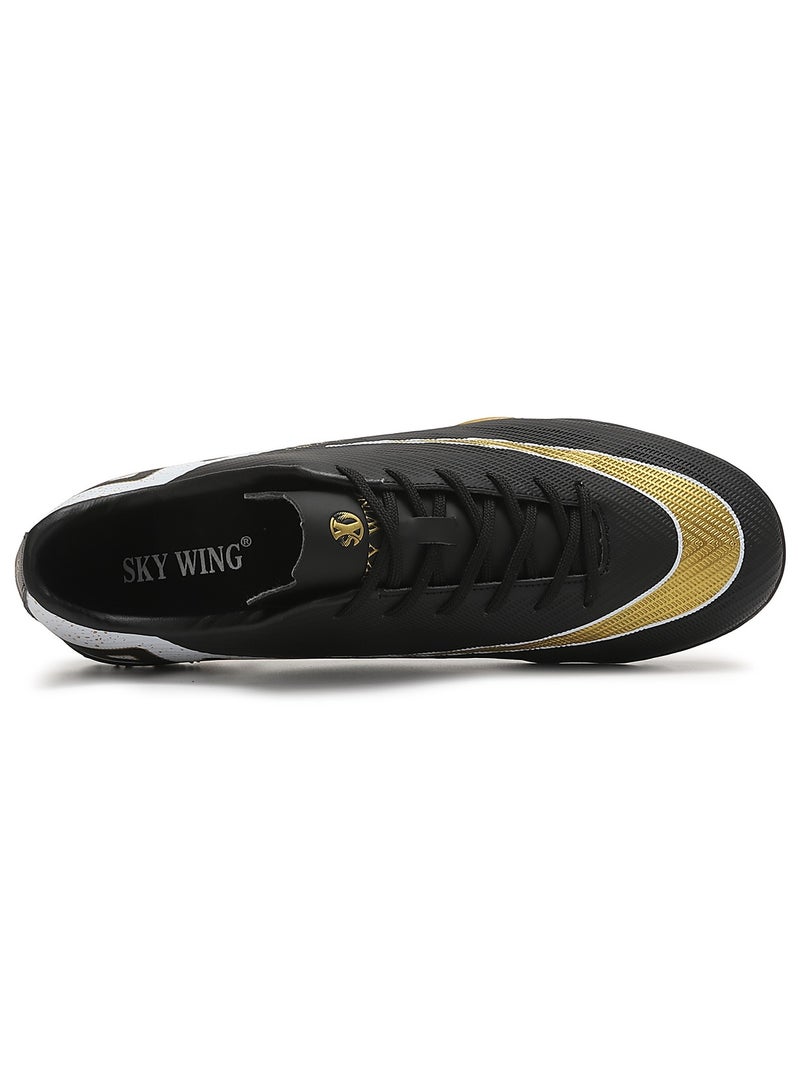 SKY WING Football Cleats For Men And Women,Indoor Outdoor Low Top Unisex Soccer Shoes Lightweight Shock Resistant Training Boots Professional Turf Shoes Sport Athletic Ground Football Boots  - Image 5