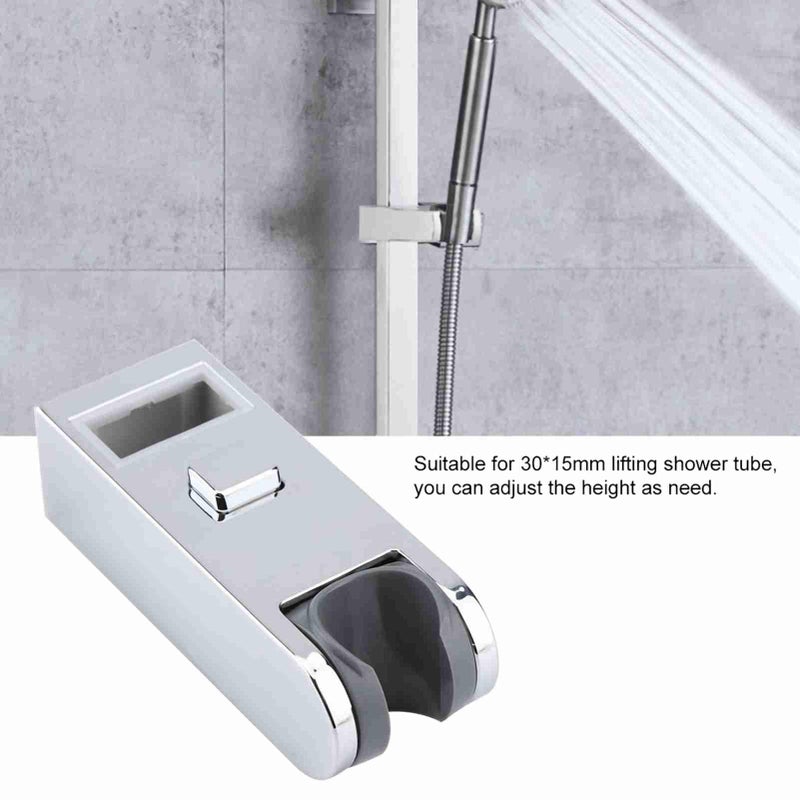 Adjustable Height Shower Slider Bar Rail Head Holder Stand For Lifting Shower - Image 5