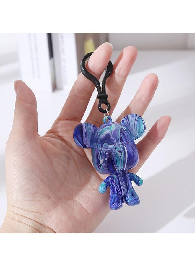 رات سو DIY الطلاء السائل الدب تيدي الدب مجموعة الطلاء 6.5 سم - Image 4