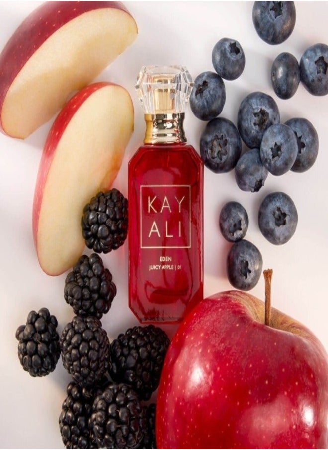 KAYALI - KAYALI Eden Juicy Apple | 01 Eau De Parfum 10ml - Crisp and Fruity Fragrance with Red Apple, Black Currant, and Floral Notes in a Travel-Friendly Size - Image 1