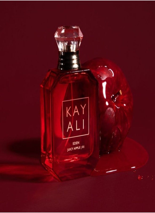 KAYALI - KAYALI Eden Juicy Apple | 01 Eau De Parfum 10ml - Crisp and Fruity Fragrance with Red Apple, Black Currant, and Floral Notes in a Travel-Friendly Size - Image 1