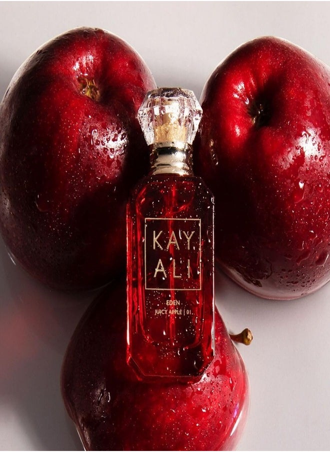 KAYALI - KAYALI Eden Juicy Apple | 01 Eau De Parfum 10ml - Crisp and Fruity Fragrance with Red Apple, Black Currant, and Floral Notes in a Travel-Friendly Size - Image 1