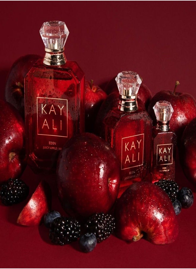 KAYALI - KAYALI Eden Juicy Apple | 01 Eau De Parfum 10ml - Crisp and Fruity Fragrance with Red Apple, Black Currant, and Floral Notes in a Travel-Friendly Size - Image 1