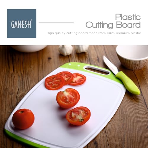 Ganesh Plastic Cutting Board, Standard, White - Image 3