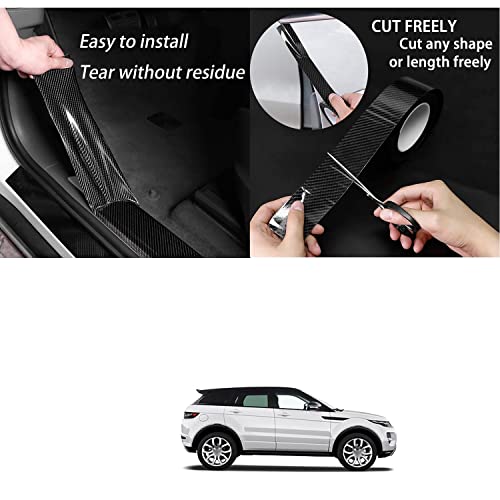 PRIKNIK Car Door Seal Strip Door Edge Guard Bumper Cover Strips Entry Sill Scuff Plate Door Anti-Scratch Waterproof Compatible with Cars - Image 4