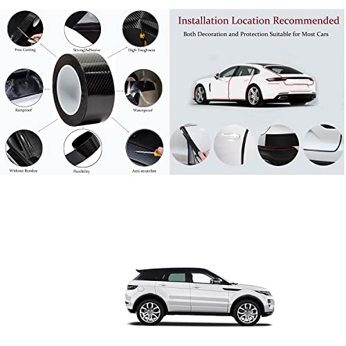 PRIKNIK Car Door Seal Strip Door Edge Guard Bumper Cover Strips Entry Sill Scuff Plate Door Anti-Scratch Waterproof Compatible with Cars - Image 5