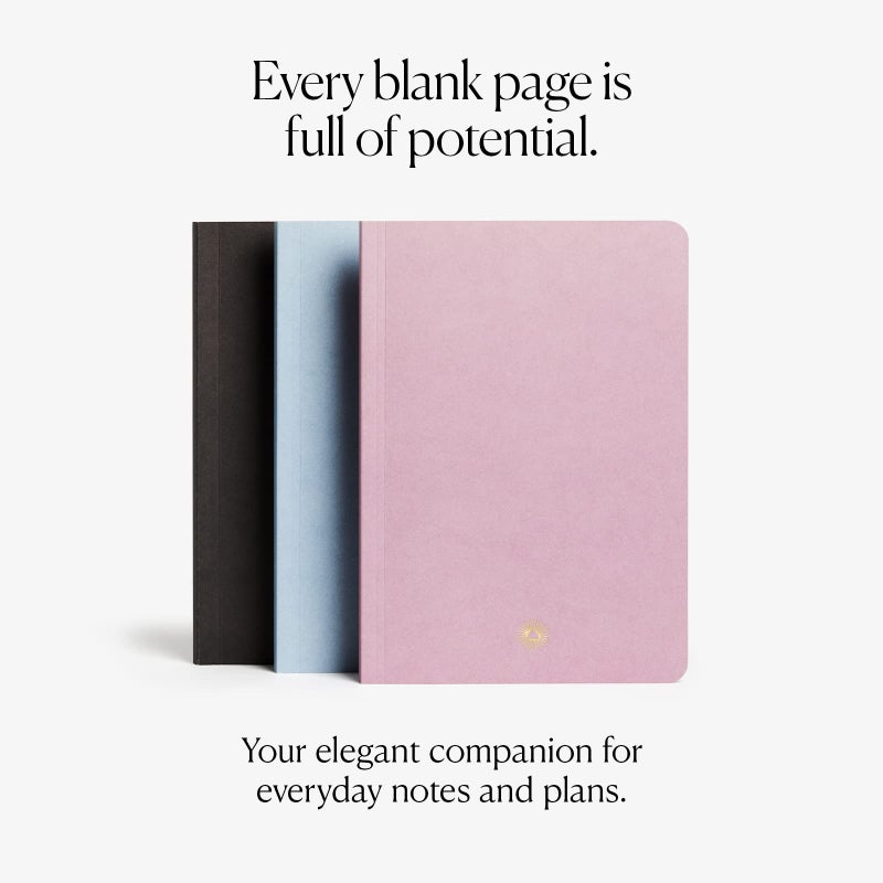 Intelligent Change Daily Small Notebook, Lined Journal Notebook, Work Notebook for Productivity and Mindfulness, Soft Cover A5 Journal for Writing Notes, 144 Pages, Pink Notebook - Image 2