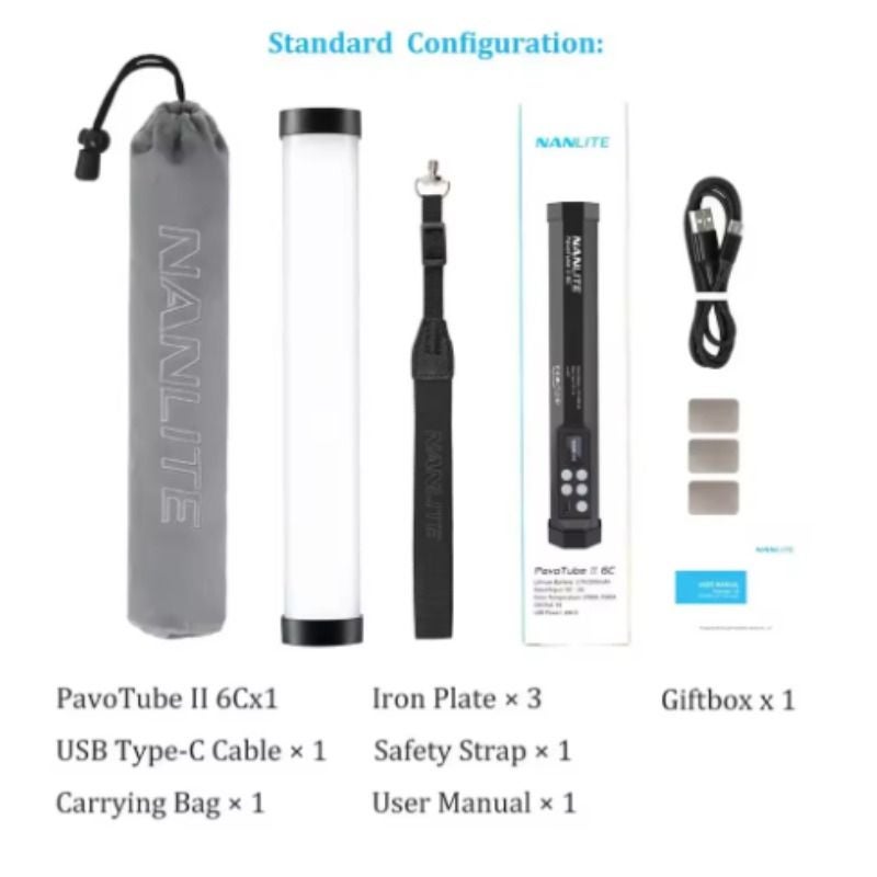 Nanlite PavoTube II 6C RGB LED Tube Stick Light for Photography and Video - Image 4