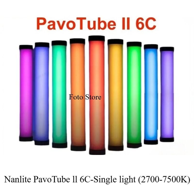 Nanlite PavoTube II 6C RGB LED Tube Stick Light for Photography and Video - Image 2