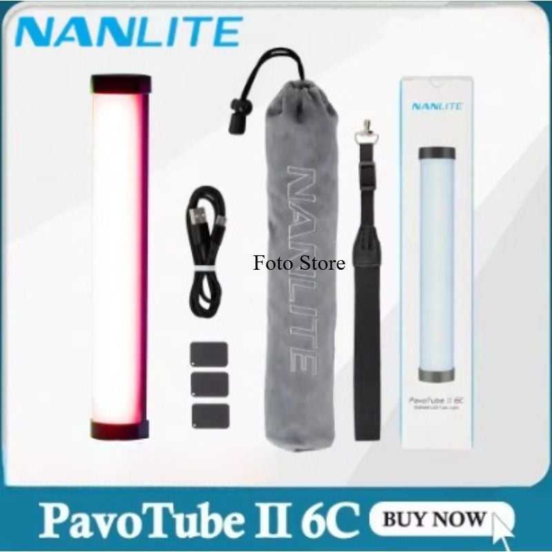 Nanlite PavoTube II 6C RGB LED Tube Stick Light for Photography and Video - Image 3