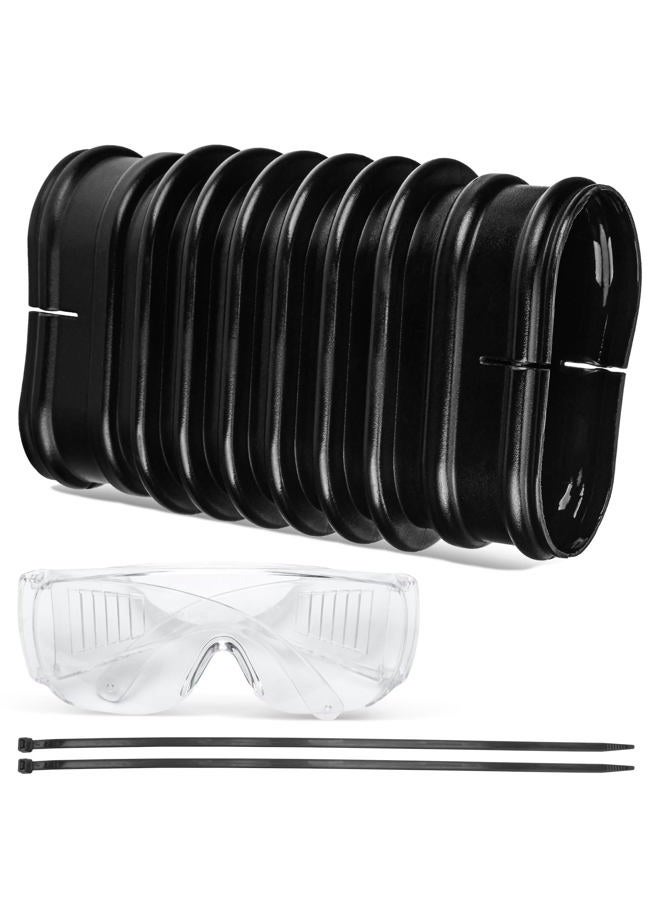 Haiouus 580473001 Replacement Blower Bellows Flex Tube, for Ryobi RY38BP 38cc Backpack Blower - RY40404 40V Blower, Fits Models 308054129, 310816015, 309266005, Replacements are Robust and Durable - Image 1