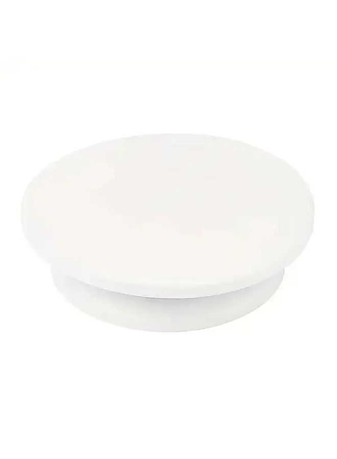 360 Degree Smooth Rotation Black Cake Turntable With Anti Slip Base Heavy Duty PP Stand For Home Baking - Image 4
