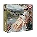 Larkipuzz Beautiful Victorian Women Puzzles for Adults 1000 Pieces Aesthetic Landscape River Jigsaw Puzzle Challenging Vintage Art Puzzles - Image 2