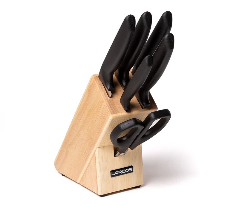Arcos Niza 7 Pcs Knife Ham Block Set - Image 1