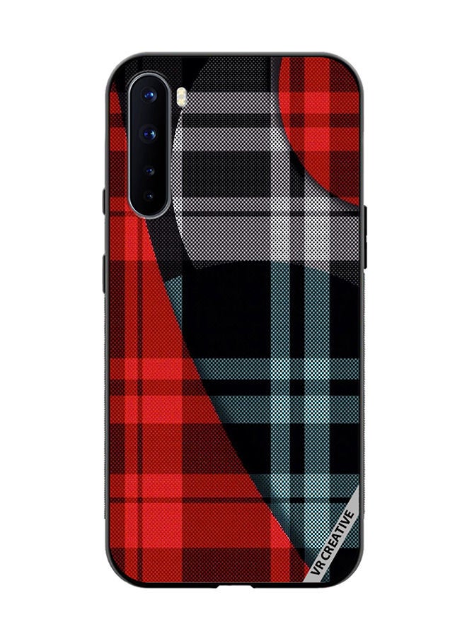 VR CREATIVE Protective Case Cover For OnePlus Nord Abstract Design Multicolour - Image 1