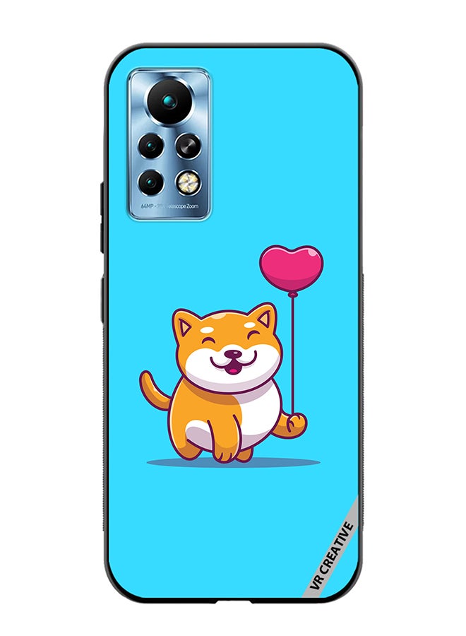 VR CREATIVE Protective Case Cover For Infinix Note 11 Pro Cute Dog Design Multicolour - Image 1