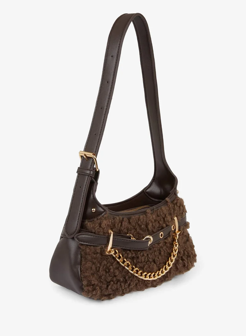 Defacto  Faux Leather Crossbody Bag  | Best Price UAE