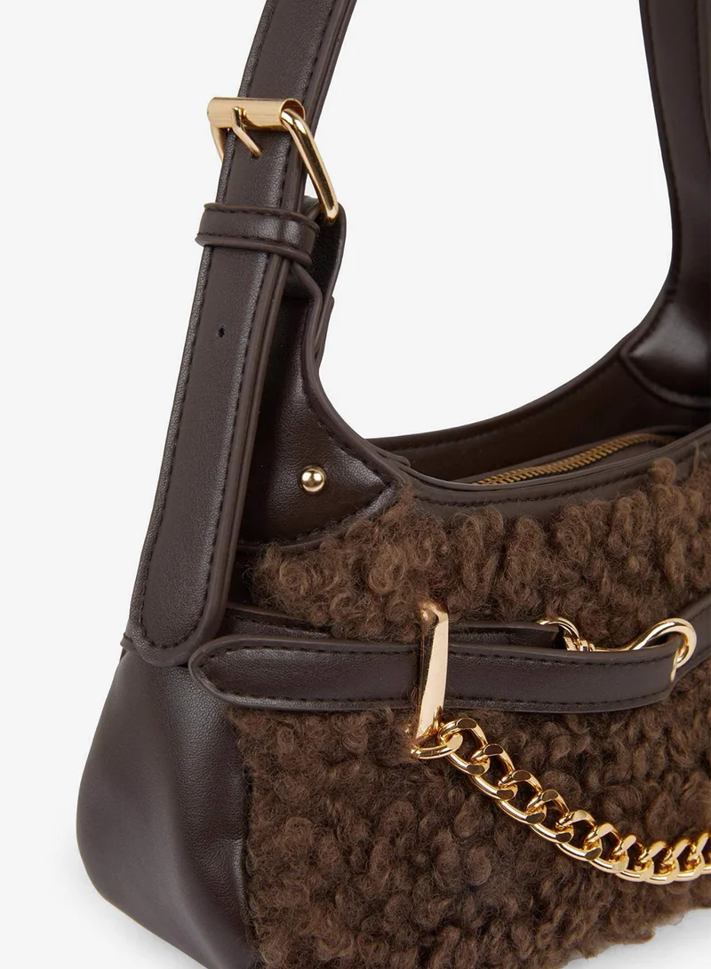 Defacto  Faux Leather Crossbody Bag  | Best Price UAE