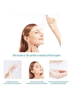 +WIS+ Wis Intensive Hydrating Facial Mask Smoothing Face Sheet Mask 24 Pack Deep Moisturizing With Hyaluronic Acid Oil Control Shrink Pores Firming Antiaging With Collagen Gifts For Women And Men  - Image 3
