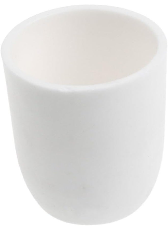 silvercnc - Crucible Alumina High Purity Crucible Melting Pot 20ml 50ml 100ml 150ml - White, 150mL - Image 1