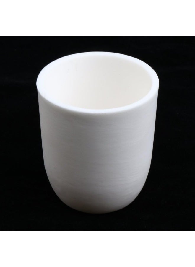 silvercnc - Crucible Alumina High Purity Crucible Melting Pot 20ml 50ml 100ml 150ml - White, 150mL - Image 1