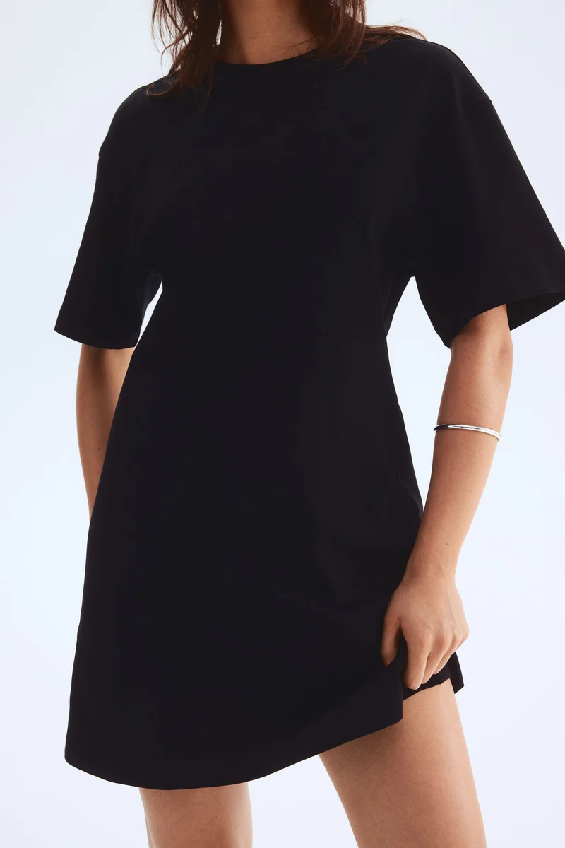 H&M Waisted T-shirt dress