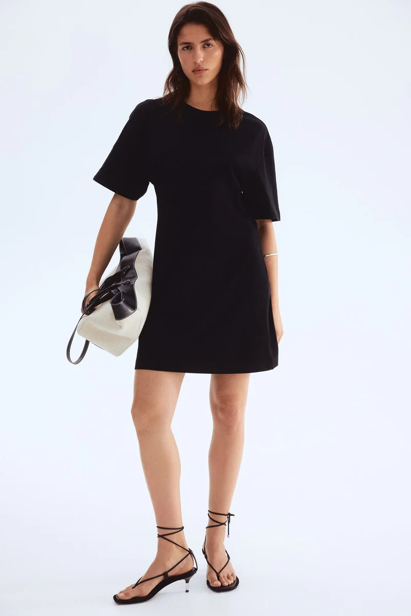 H&M Waisted T-shirt dress