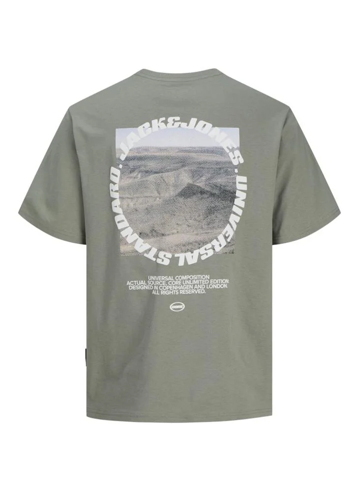 JACK & JONES JCOLIDO PHOTO BACK TEE SS CREW NECK