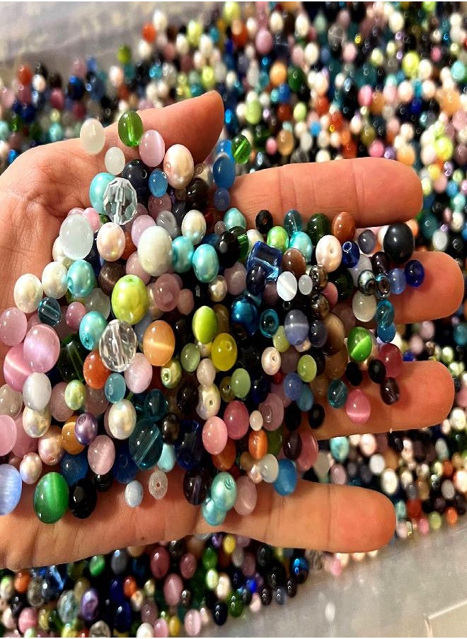 Cat's Eye Beads, Pearl, Crystal, Glass, Acrylic, 3/4 Pounds Loose Assorted Mixed DIY Jewelry Kit, Crafting Projects (3/4 Pounds of Beads) - pzsku/ZAE03F9081A5F5A5B9A06Z/45/_/1692790011/b3cf5cd1-6037-4ce1-8e9a-bbca4629f356