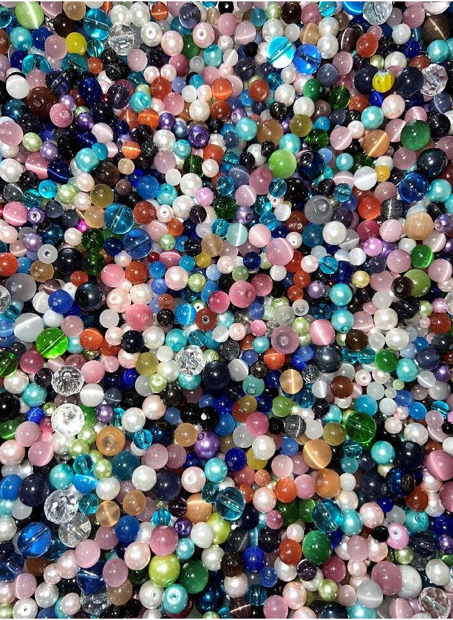 Cat's Eye Beads, Pearl, Crystal, Glass, Acrylic, 3/4 Pounds Loose Assorted Mixed DIY Jewelry Kit, Crafting Projects (3/4 Pounds of Beads) - pzsku/ZAE03F9081A5F5A5B9A06Z/45/_/1692790188/5cd35e0c-fac8-4fb4-8983-c666e35d48c3