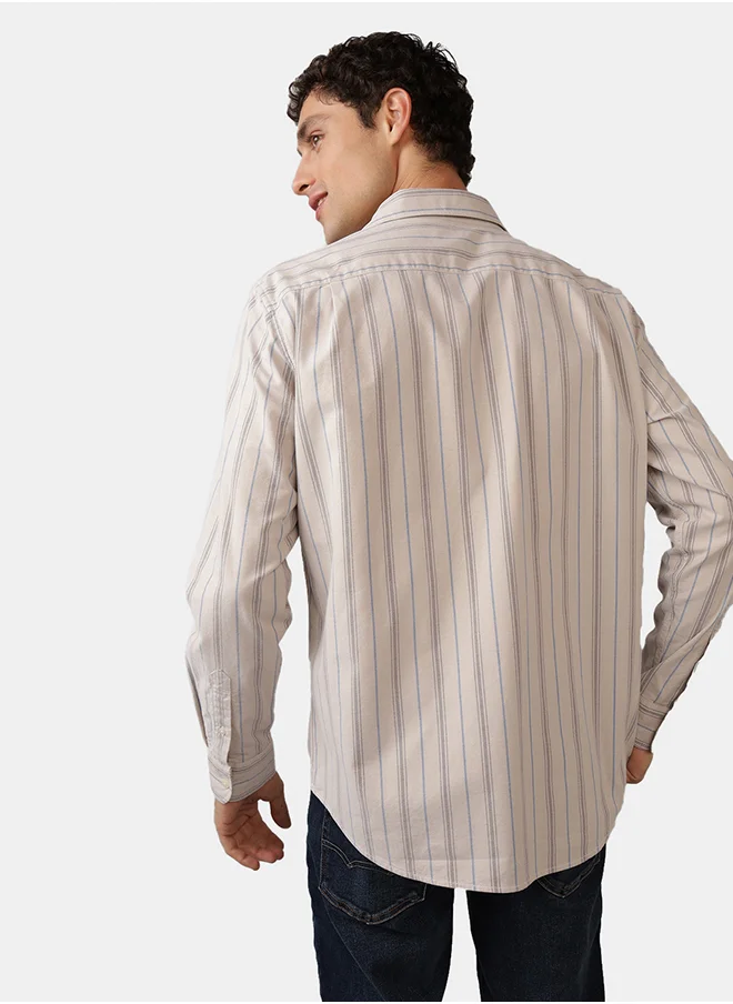 امريكان ايجل Regular Fit Oxford Button Up Shirt