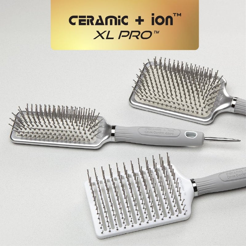 Olivia Garden Ceramic + Ion Xl Pro Hair Brush CIXL-PROL (Large) - Image 3