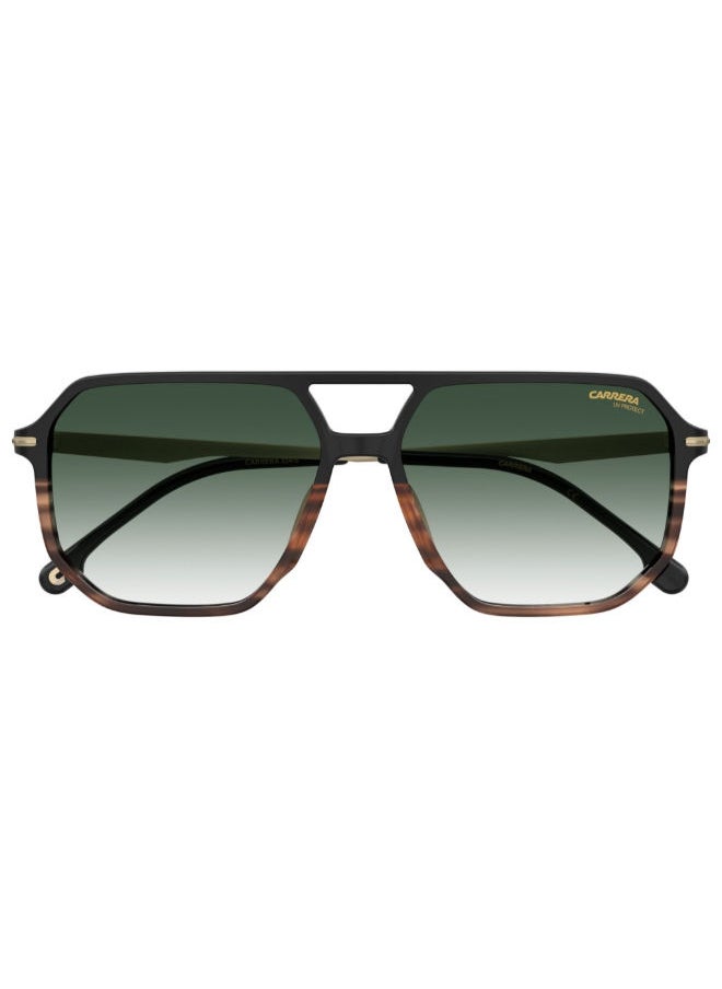 Carrera Full Rim Pilot Sunglasses 324/S,WR7/9K,59  - Image 2