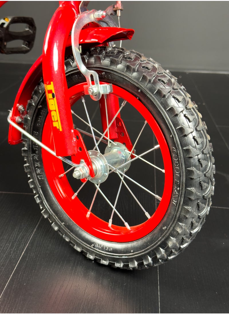 TIGER BICYCLE SIZE12 FOR CHILDREN FROM 2 TO 5 YEARS OLD TIGER  - Image 3