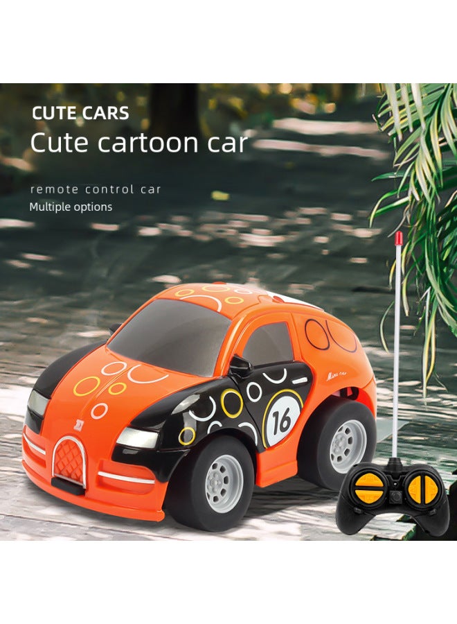 Children's Wireless Model Simulation Drift High-speed Toy Car Remote Control Fall-resistant Anti-collision Off-road Vehicle Toy Car Boy-Color:6148J Remote Control Police Car-Black 【English Color Box】】 - Image 4