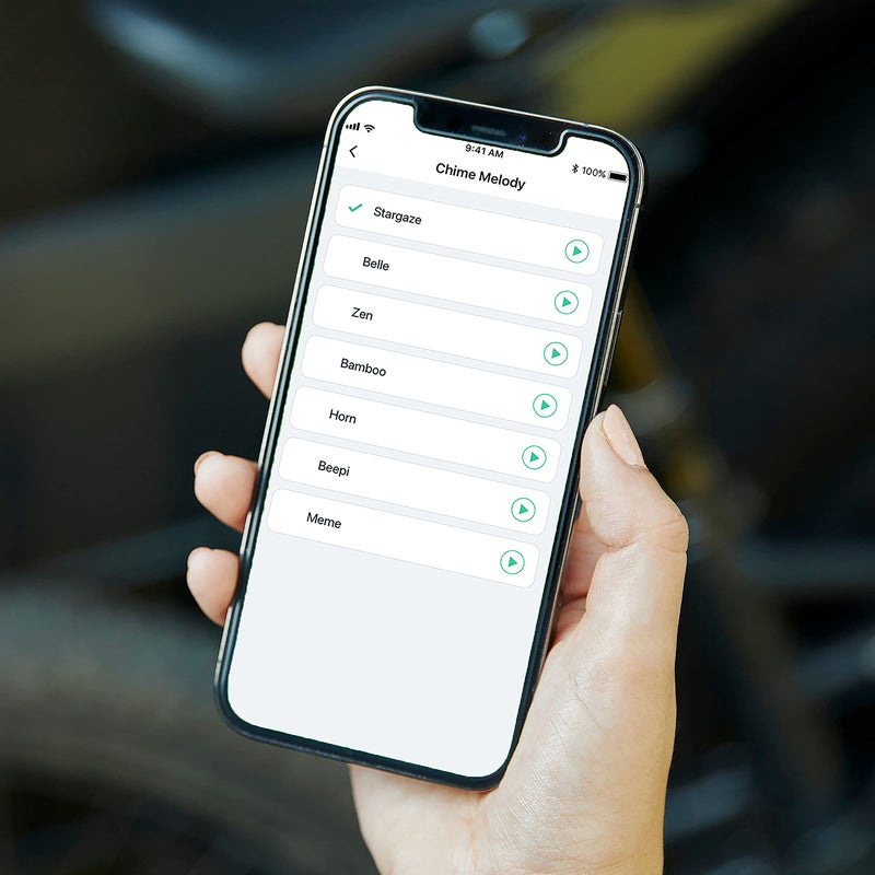 ARLO أرلو تشايم 2 - صفارة إنذار مدمجة، تنبيهات صوتية، ألحان قابلة للتخصيص، متصلة بالواي فاي، متوافقة مع كاميرات الباب السلكية واللاسلكية، كاميرات الأمان، وأجهزة المنزل الذكي (AC2001) - Image 2