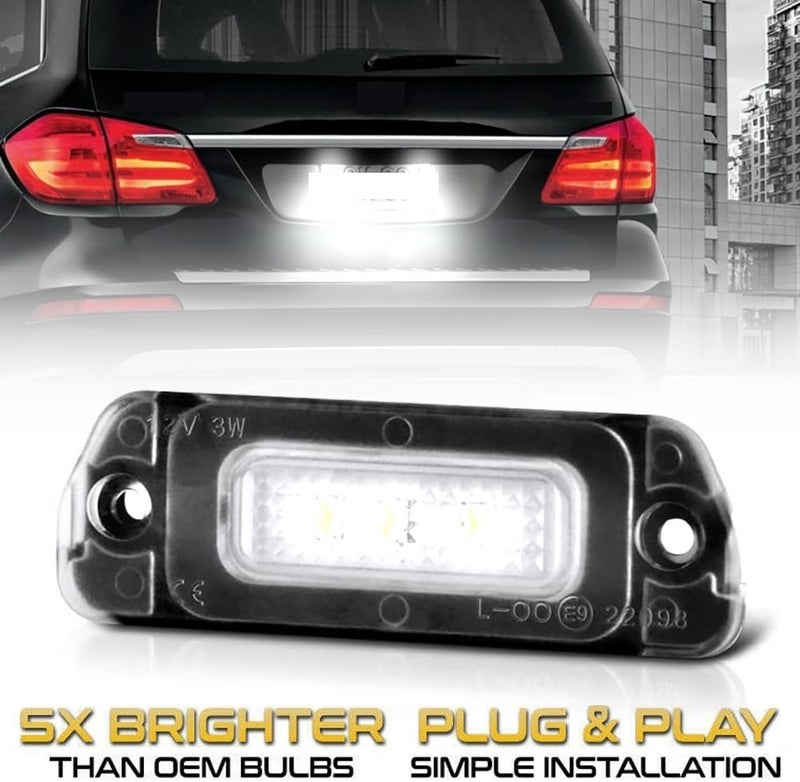 DEMULAX LED License Plate Light Bulbs (2 Pcs) - Image 2