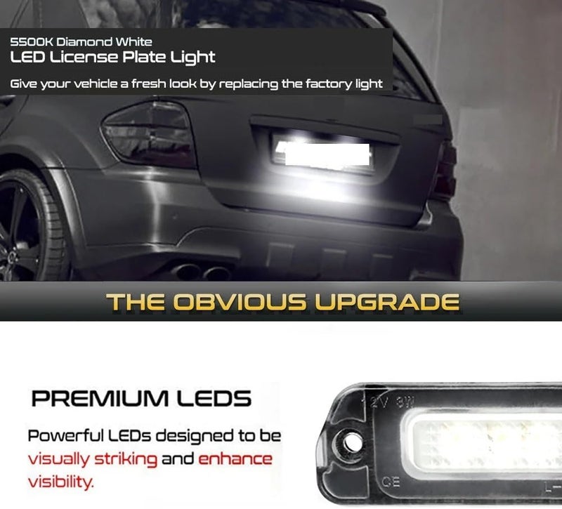 DEMULAX LED License Plate Light Bulbs (2 Pcs) - Image 4