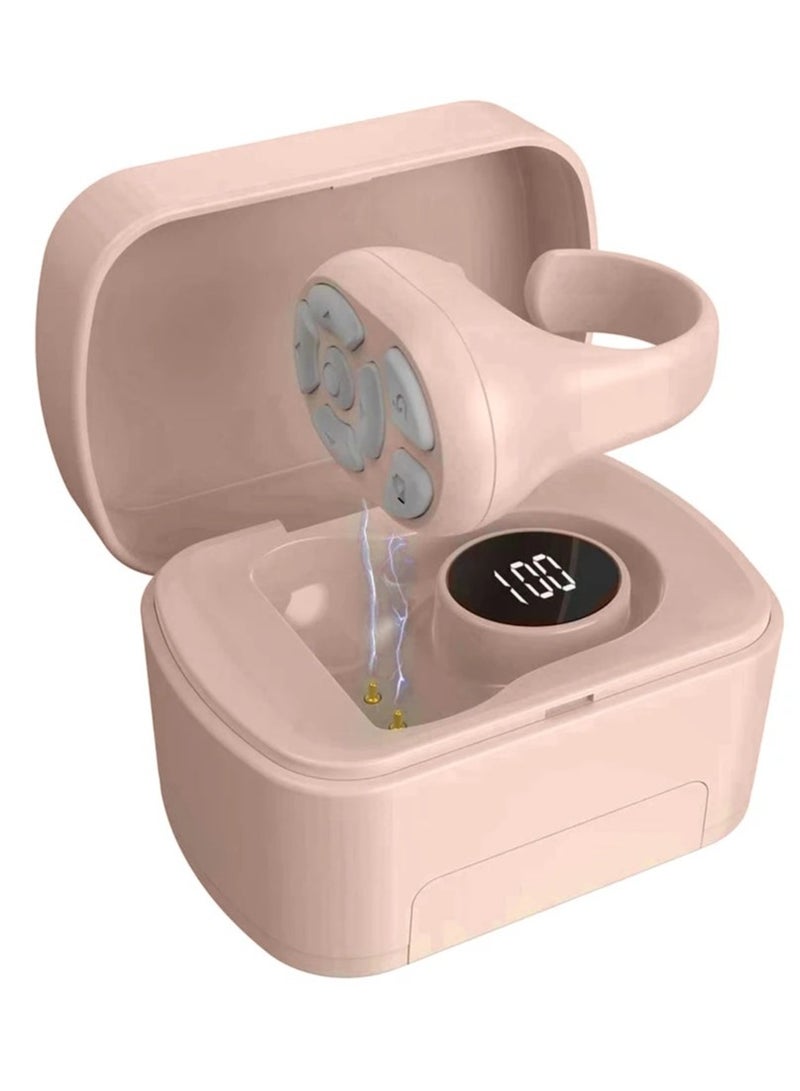 Control Ring Universal Mobile Phone Remote Control with Charging Bin Phone Holder Bluetooth 5.3 - Image 1