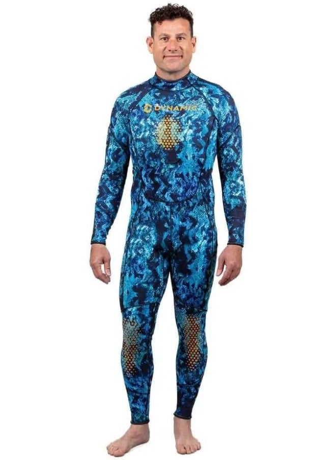 DYNAMICNORD DYNAMIC NORD FDS-2 FREE DIVE SUIT 1.5MM CAMO/BLUE  - Image 1