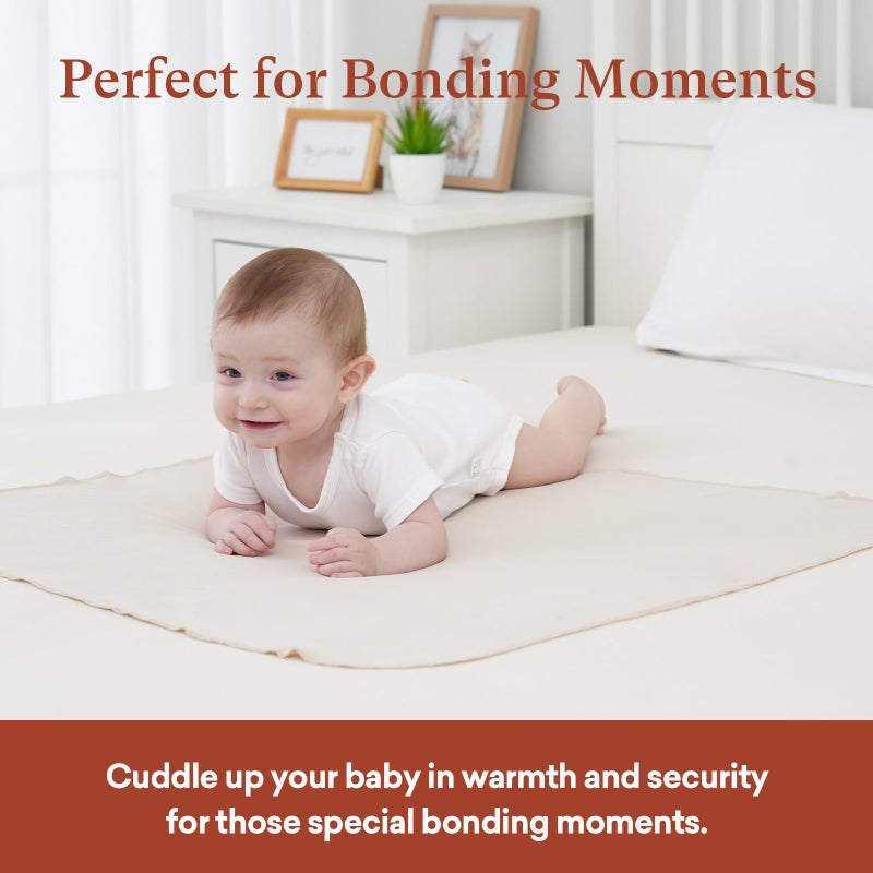 littogoose Premium 4-Pack Swaddle Blankets for Babies-Soft Lightweight 47"x47" Receiving Blanket, for Swaddling, Newborn Essentails - Image 3